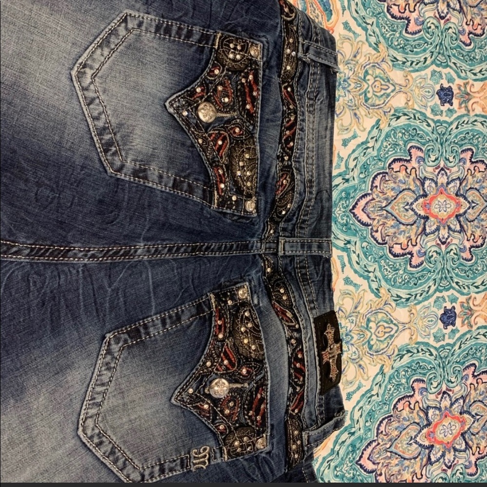 Miss me jeans bootcut 32 waist 26 inseam